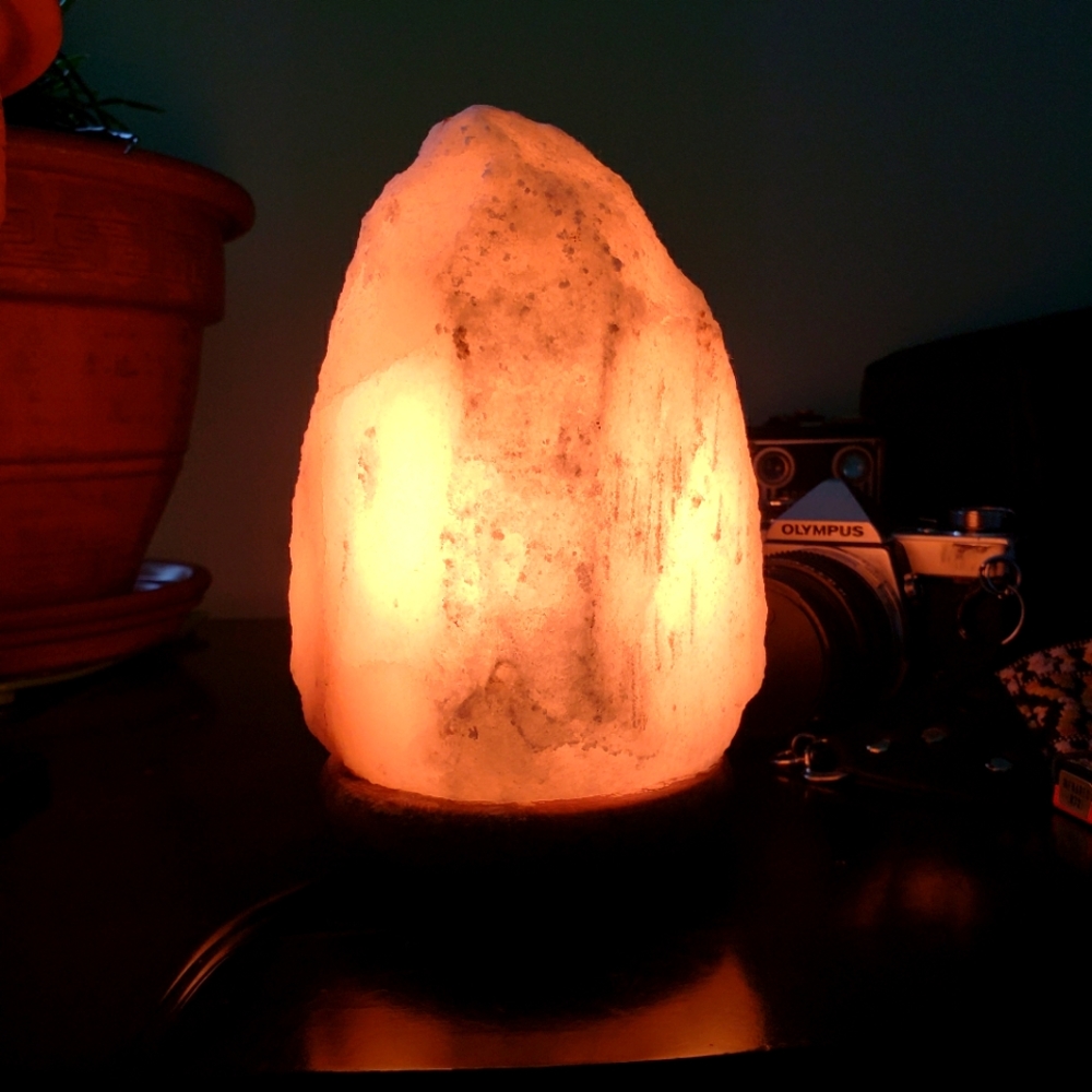 Salt Lamp, White, Small